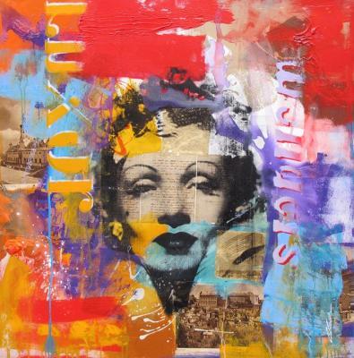 Marlene Dietrich - Marlene Dietrich - Mixed Media