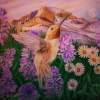 Hummingbird Jewel Of The Rockies - Colored Pencil Drawings - By Deidra Smith, Realism Drawing Artist