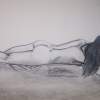 Life Drawing - Charcoal And Pastels Drawings - By Kelly Spring, Realism Drawing Artist