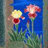 Bearded Irises Art Prints Iris Flowers Canvas Art - Fine Art Prints From Original Paintings - By Baslee Troutman Fine Art Prints Fish Flowers, Contemporary Fine Art Prints Painting Artist