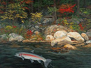 Steelhead Art Prints Trout Art - Steelhead Art Prints Trout Fish Art Fine Art Prints Giclee - Fine Art Prints From Original