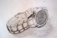 College Work - Watch - Pencil