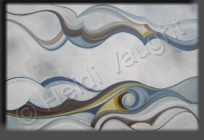 Art Deco - Art Deco Abstract - Oil