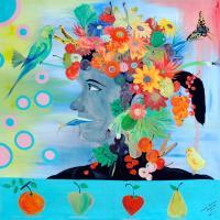 Blossom - Oil Paintings - By Maximin Lida, Contemporary Painting Artist