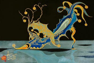 Surrealism - Dream Shoe II - Oil