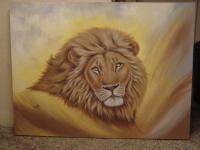 5 - King Of The Jungle - Acrylic On Canvas