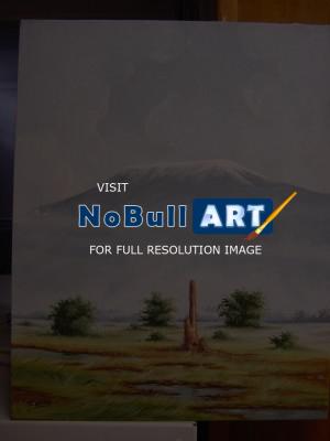 5 - Mount Kilimanjaro - Acrylic On Canvas