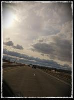 On The Road - Digital Camera Photography - By Tabitha Lagodzinski, Edited Photography Artist