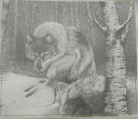 Wolfe - Pencil Drawings - By Randy Wolfe, Real Drawing Artist