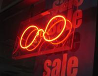 Neonphoto - Eye Neon Sale - Digitally Altered Photo