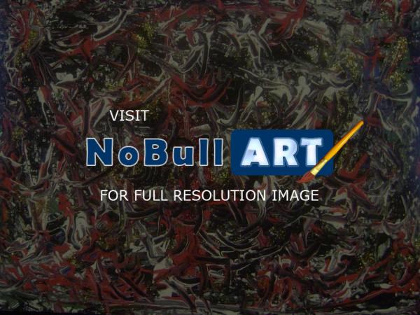 9X12 Inch Original - Salute To Pollock - Acrylic