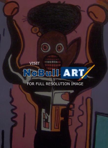 Basquiat Memorial - Creator Of Samo - Acrylic