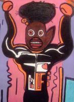 Basquiat Memorial - Creator Of Samo - Acrylic