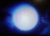 Heavens In 9X12 Inch - New Moon - M Ixed Medium