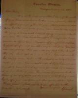 Civil War - Copy Of Letter From President Lincoln 1862 - Printed Copy