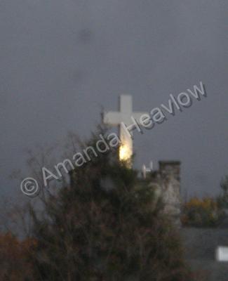 Randomness - Glowing Cross - Digital