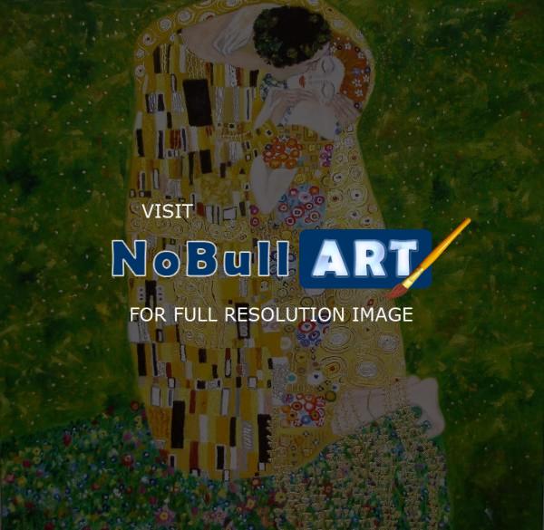 Sold - Kiss Of Klimt - Oil On Canvas