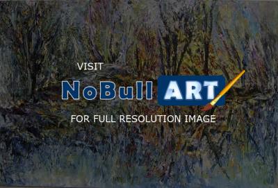 Stylized Landscapes - Reflection - Oil On Canvas