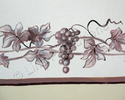 Wall Decorating - Grapes - Acrylic