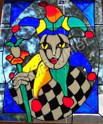 Glass Panel - Jester - Glass Overlay