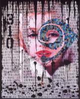 Marilyn - Mixed Media Mixed Media - By Fawni Pschill, Modern Mixed Media Artist