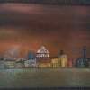 My Town - Oil On Canvas Paintings - By Carlos Gonzalez, Pop Art Painting Artist
