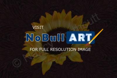 Digital Art - Sunflower Design - Digital