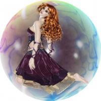 Redhead Dancer - Digital Digital - By Nancy Northcutt, Digital Digital Artist