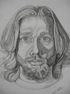 College Portfolio - Self Portrait - Pencil