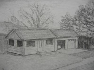 College Portfolio - Neighbors - Pencil