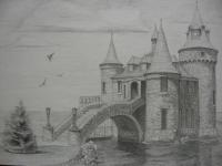 College Portfolio - Fishermans Home - Pencil