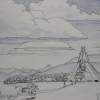 Future Montana - Colored Pencil And Ink Mixed Media - By Christopher R Jones, Illustration Mixed Media Artist