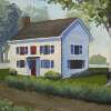 Family House - Acrylic Paintings - By Christopher R Jones, Experimental Painting Artist