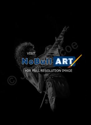 Music Portfolio - Jimmy Page - Graphite Pencil