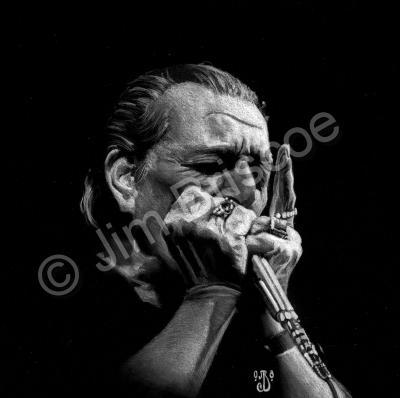 Music Portfolio - Charlie Musselwhite - Graphite Pencil