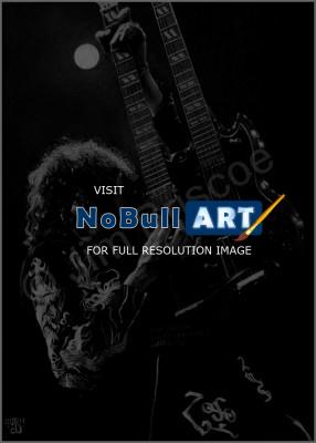 Music Portfolio - Jimmy Page - Graphite Pencil