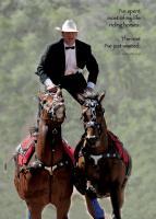 The Roman Rider - Digital Photography - By Barry Hart, Western Photography Artist