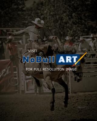 Cowboys And Horses - Buckskin Bronc - Digital