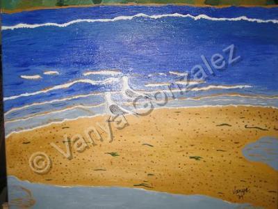 Nature - A Day At Chicken Ranch Beach - Acrylic