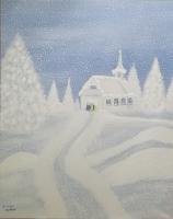 Winter Scenes - Winter Peace - Acrylic