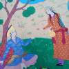 Once Upon A Time In Esfahan - Gouache And Goldsheet Paintings - By Aynaz Najafi, Miniature Painting Artist