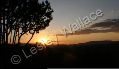 Nature Images - Sunset At Sedona - Canon 20D