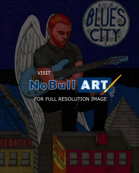 Gallery - Blues City Angel - Sharpiebic Markers