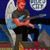Blues City Angel - Sharpiebic Markers Drawings - By Mk Flood, Sharpiebic Art Drawing Artist