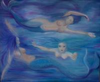 Fantasy - Mermaid - Oil On Canvas