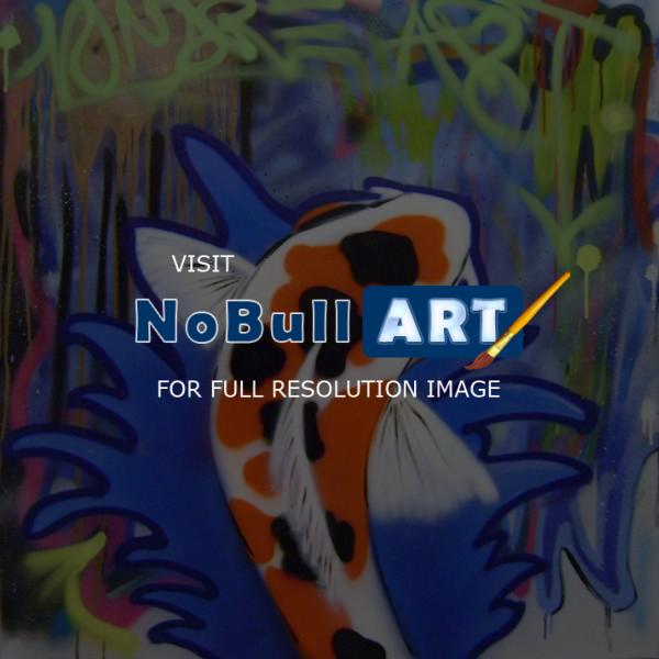 Paintings - Koi - Spray Cans