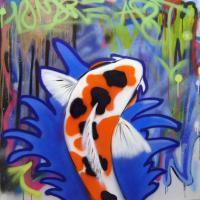 Paintings - Koi - Spray Cans