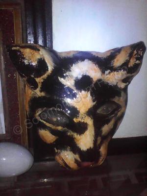 Sculpture - Cat Head - Clay