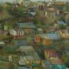 Evening In Kamianets-Podilskiy St-George Church 2008 - Oil On Canvas Paintings - By Yuri Yudaev, Realism Painting Artist