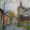 Virmenska Vulitsya In Kamyanets-Podilskiy - Oil On Canvas Paintings - By Yuri Yudaev, Impressionism Painting Artist